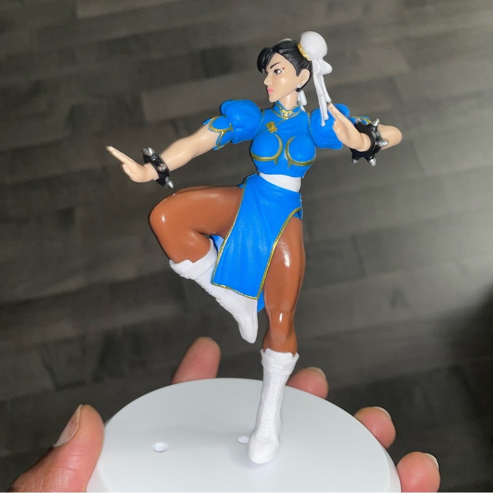 6inches Chun-Li action figure from the Street Fighter video game series